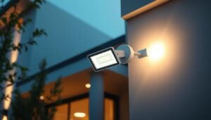 smart floodlight camera